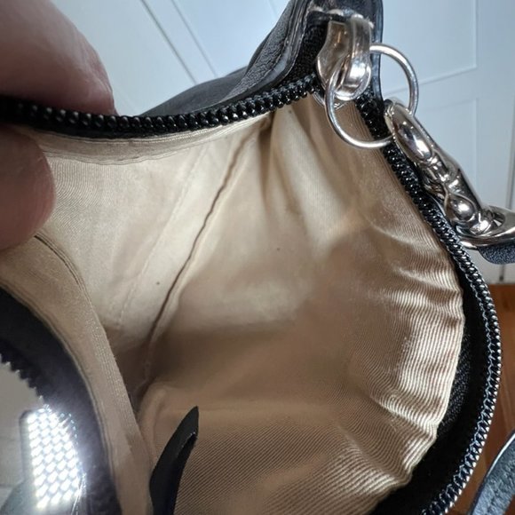 Coach Black leather Wristlet with hand tag - Picture 4 of 4